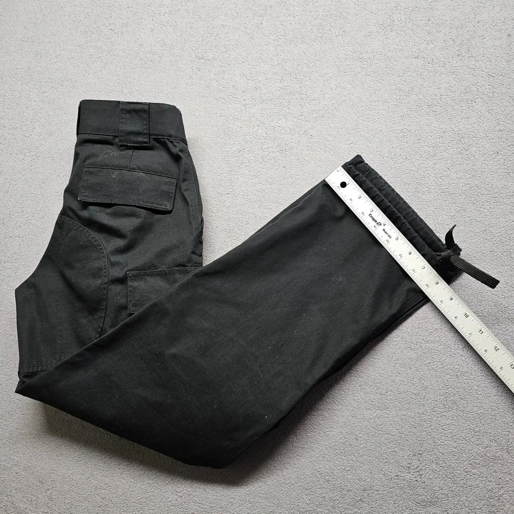 5.11 Tactical Series Cargo Pants Womens Black 4 Regular Fit Utility Straight Leg - Picture 13 of 15